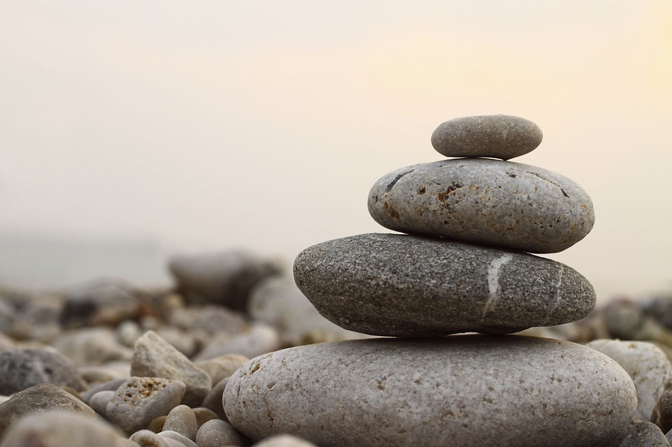 Pedras do zen